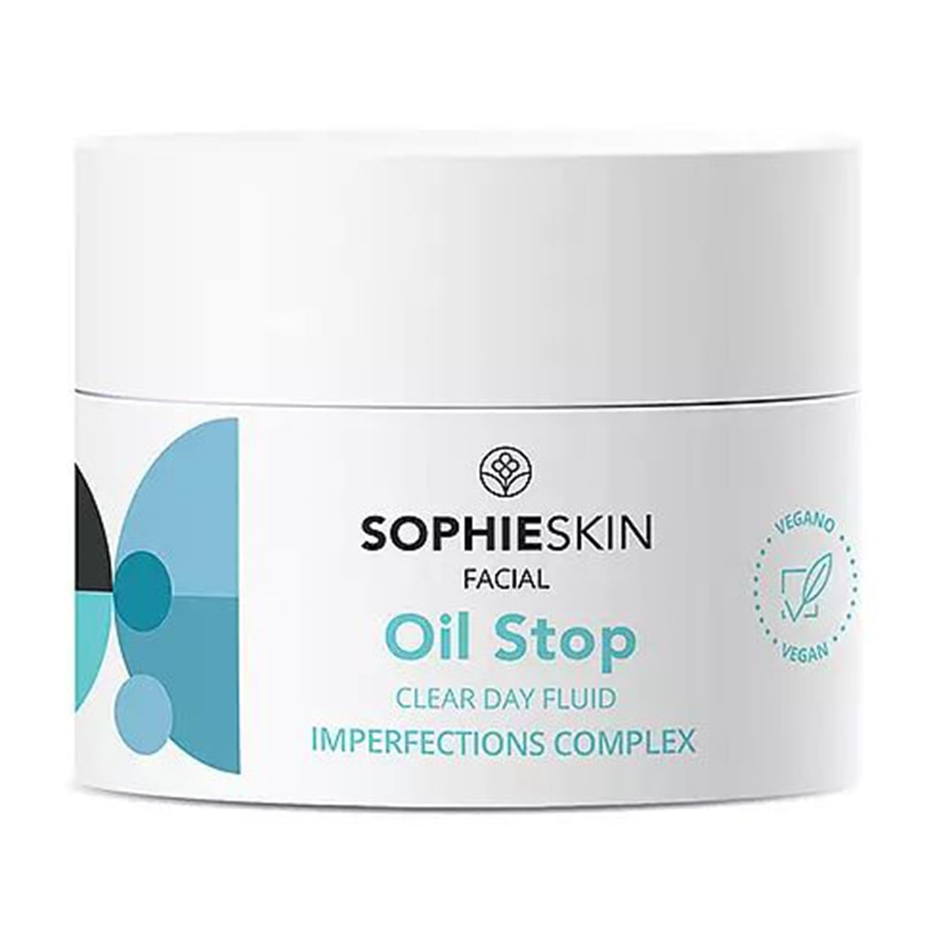 Денний очищуючий флюїд для обличчя Sophieskin Oil Stop Clear Day Fluid, 50 мл